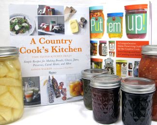 Cooking, Canning, Gardening Books