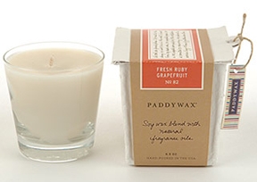 paddywax eco candle grapfruit