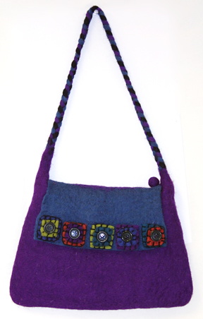 felted purse